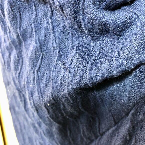 Dana Buchman Womens Size Medium Dress Blue Textured Wear - Picture 3 of 7